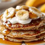 Fluffy Banana Oat Pancakes