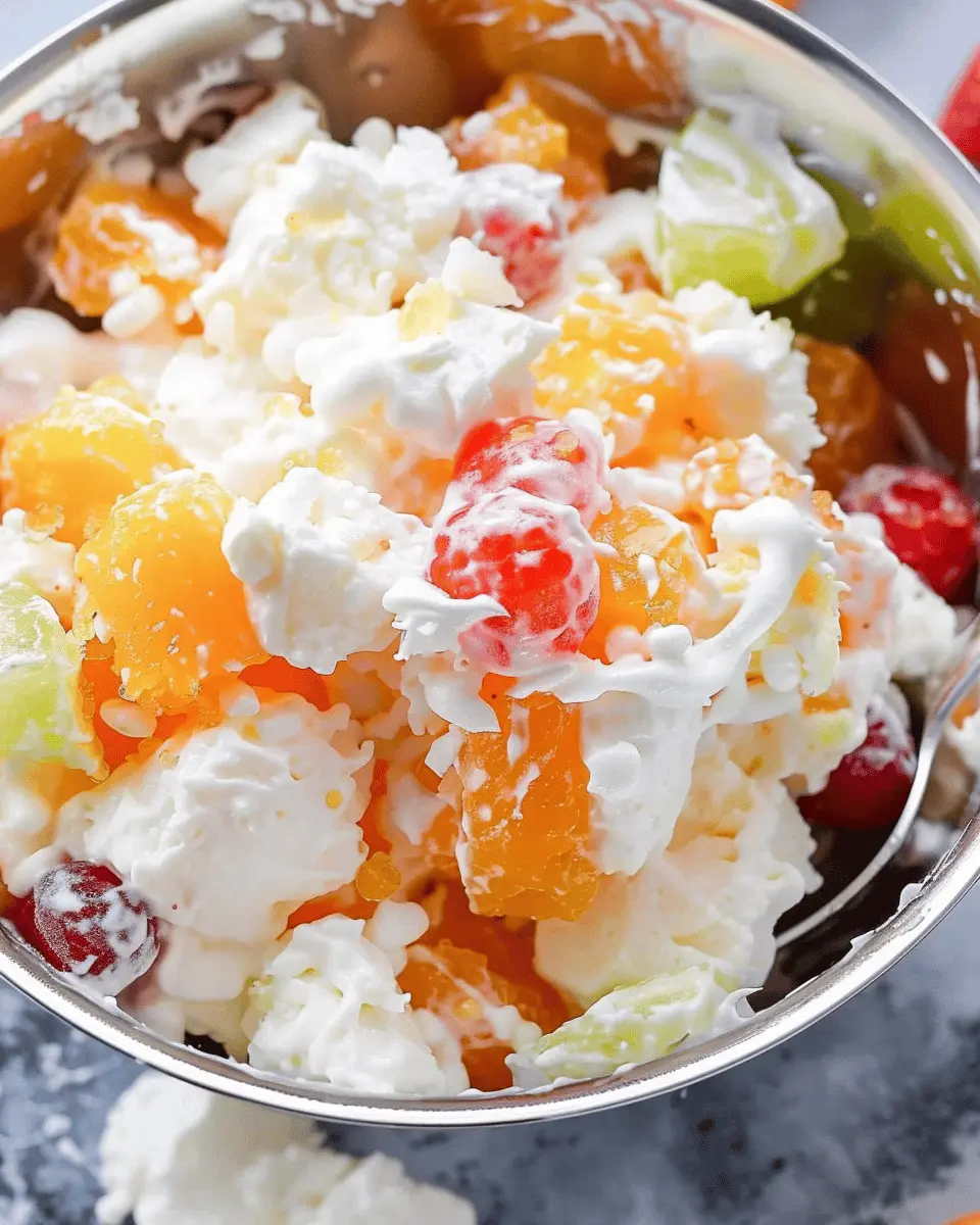 Ambrosia Salad Recipe with Cool Whip: A Delicious Twist for Everyone