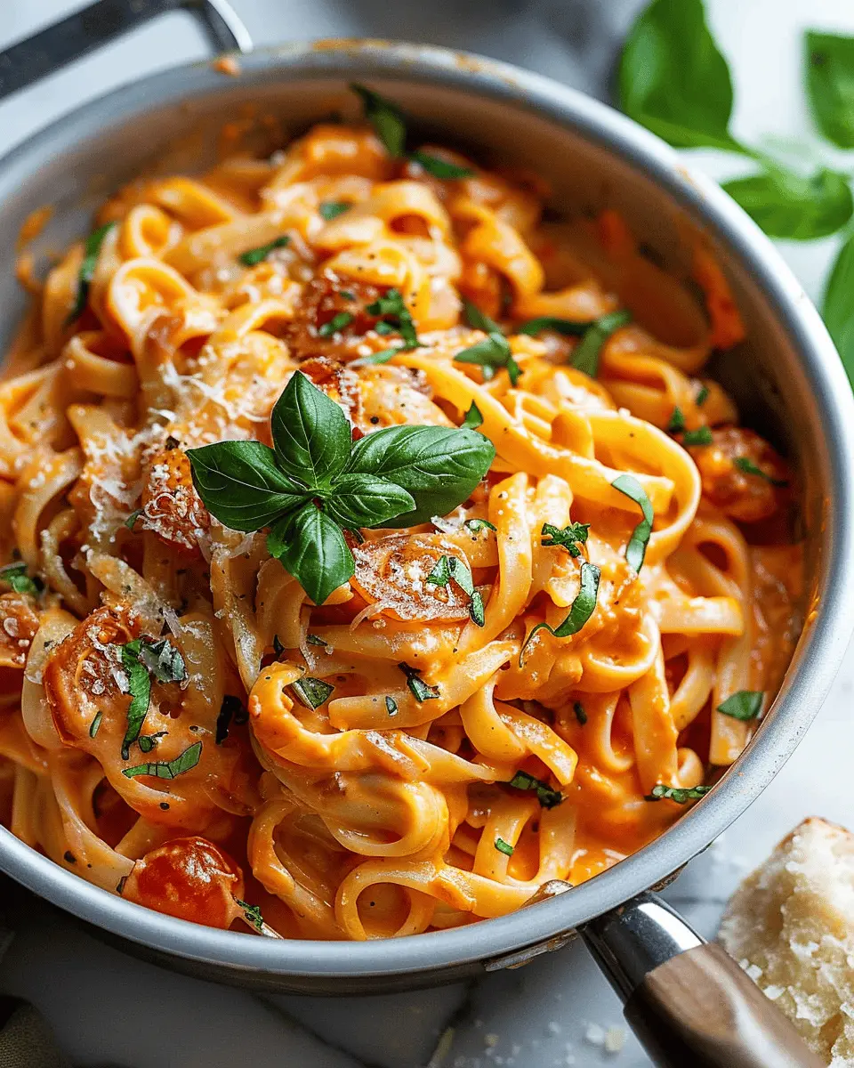 Easy One Pot Creamy Tomato Pasta: A Cozy, Indulgent Meal for All
