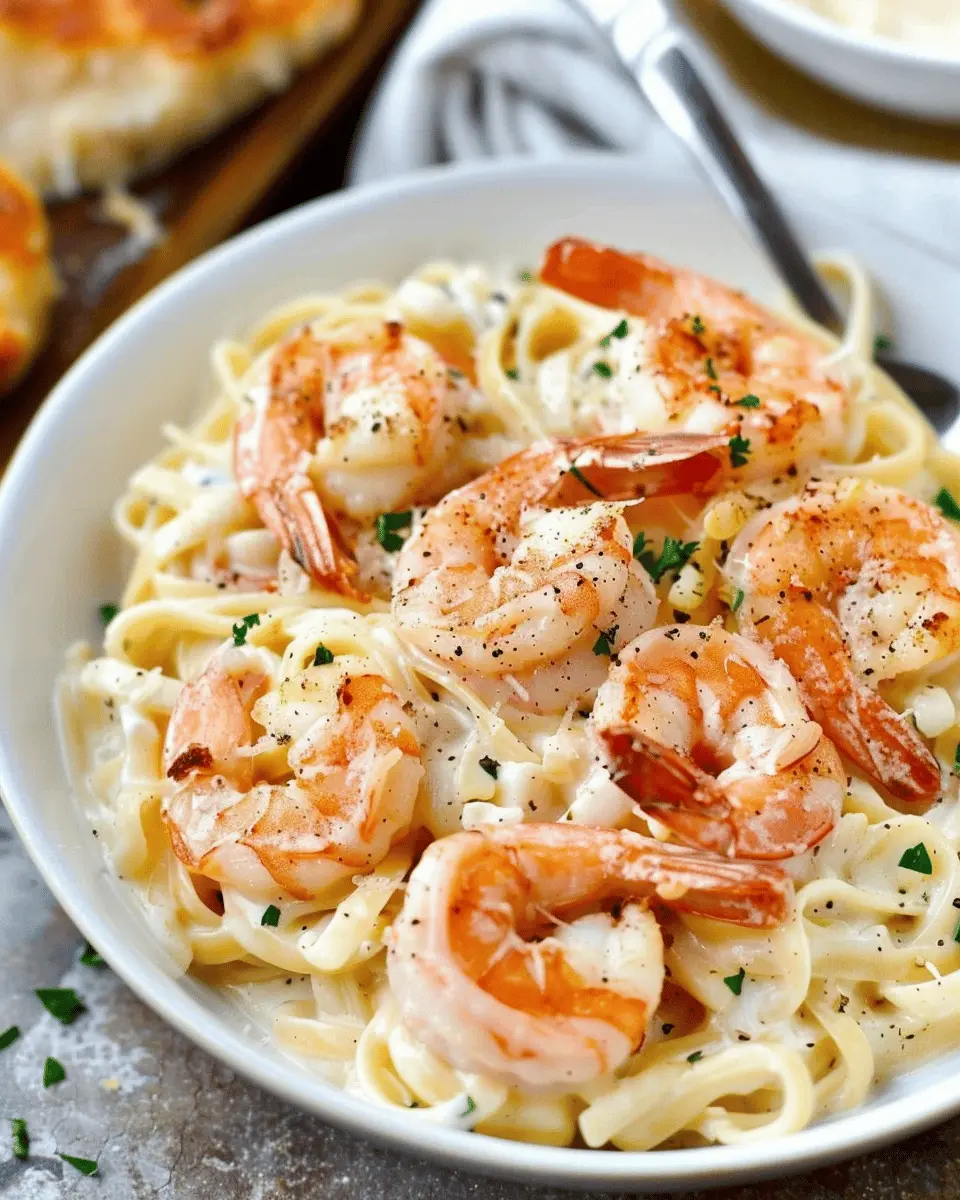Shrimp Alfredo: Indulgent Creamy Pasta with a Twist