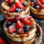 Baked Protein Pancake Bowls
