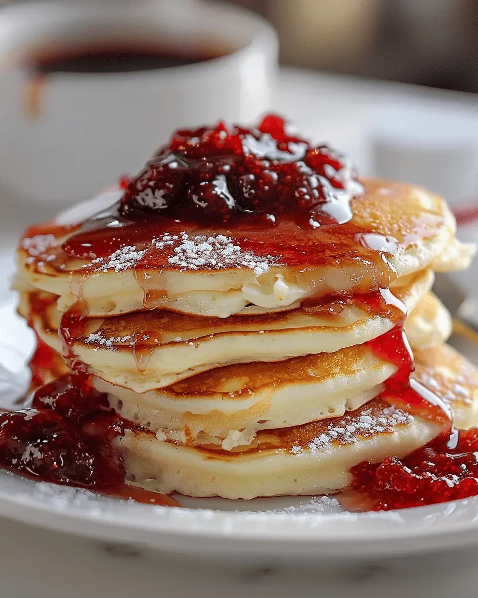 Cream Cheese Jam Pancakes: The Best Indulgent Breakfast Treat