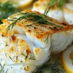 Baked Cod with Lemon-Dill Sauce: A Perfectly Balanced