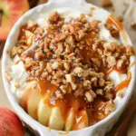 Cream Cheese Caramel Apple Dip with Toffee Bits