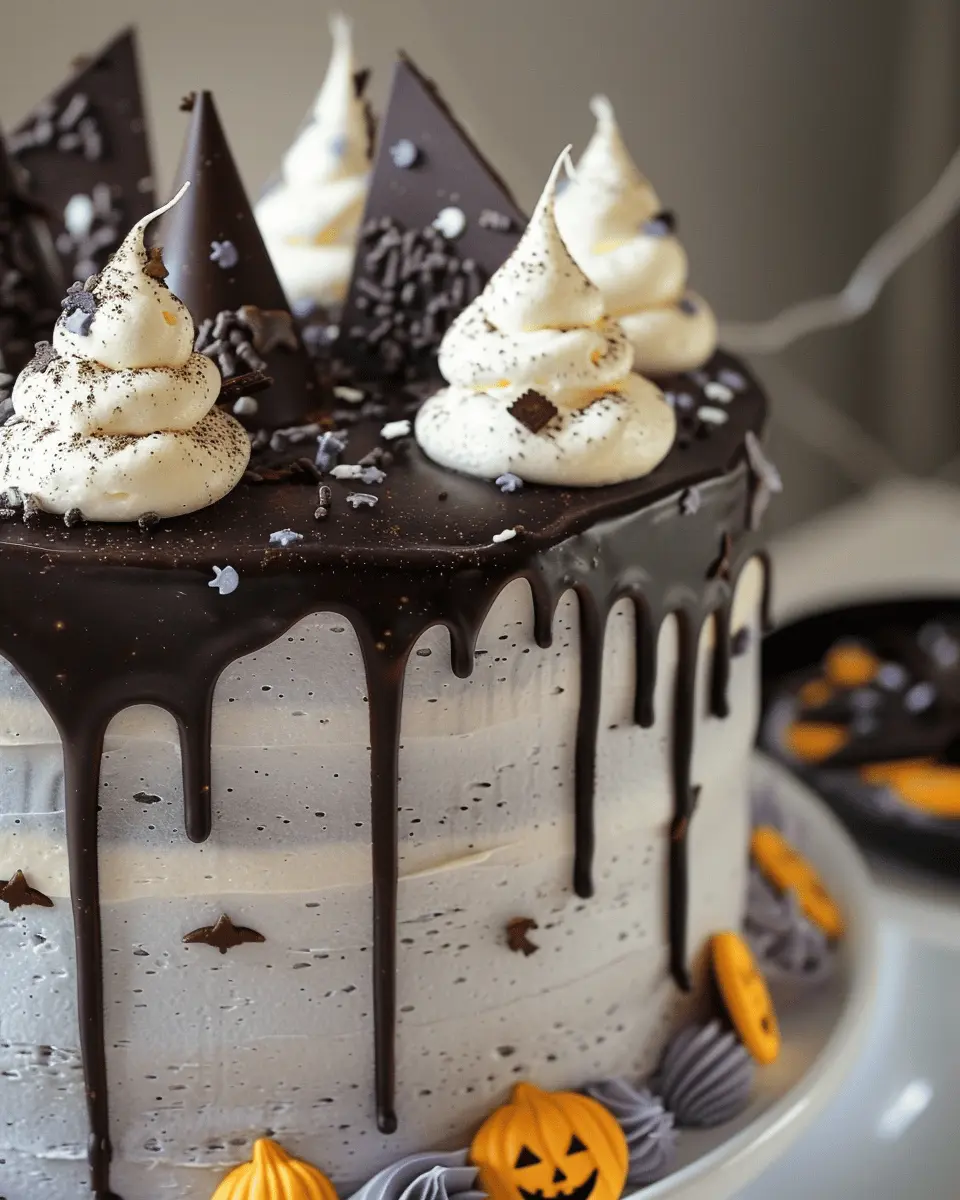 Halloween Chocolate Drip Cake: Indulgent Treat for Spooky Celebrations