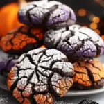The Best Spooky Halloween Crinkle Cookies