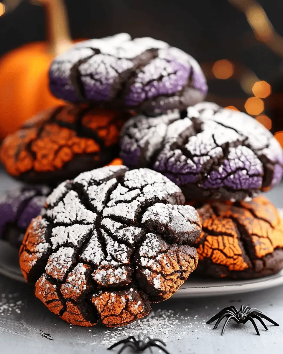 The Best Spooky Halloween Crinkle Cookies You’ll Love to Bake