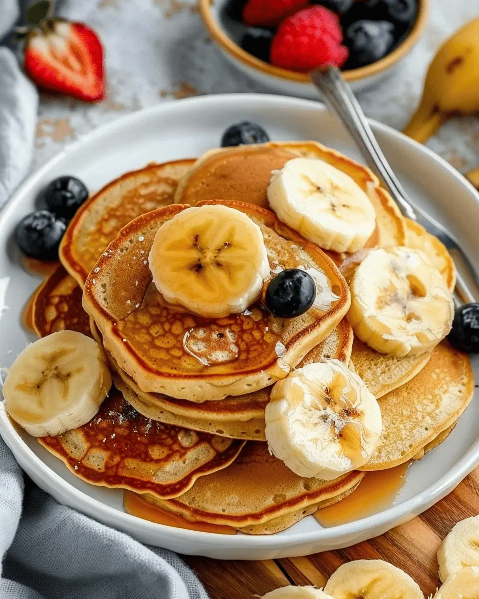 Kid-Friendly Banana Pancakes: Easy 4-Ingredient Delight