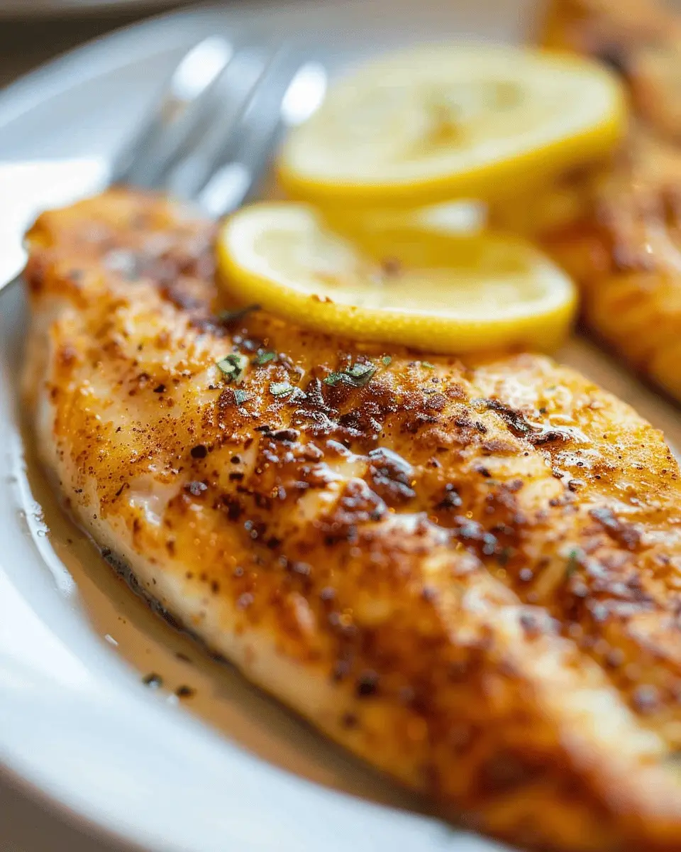 Pan Fried Lemon Butter Tilapia: An Easy, Delicious Delight
