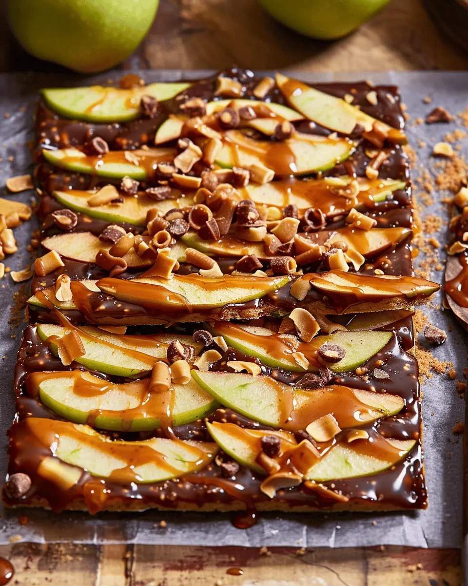 Caramel Apple Bark: Indulgent Treat for Fall Gatherings
