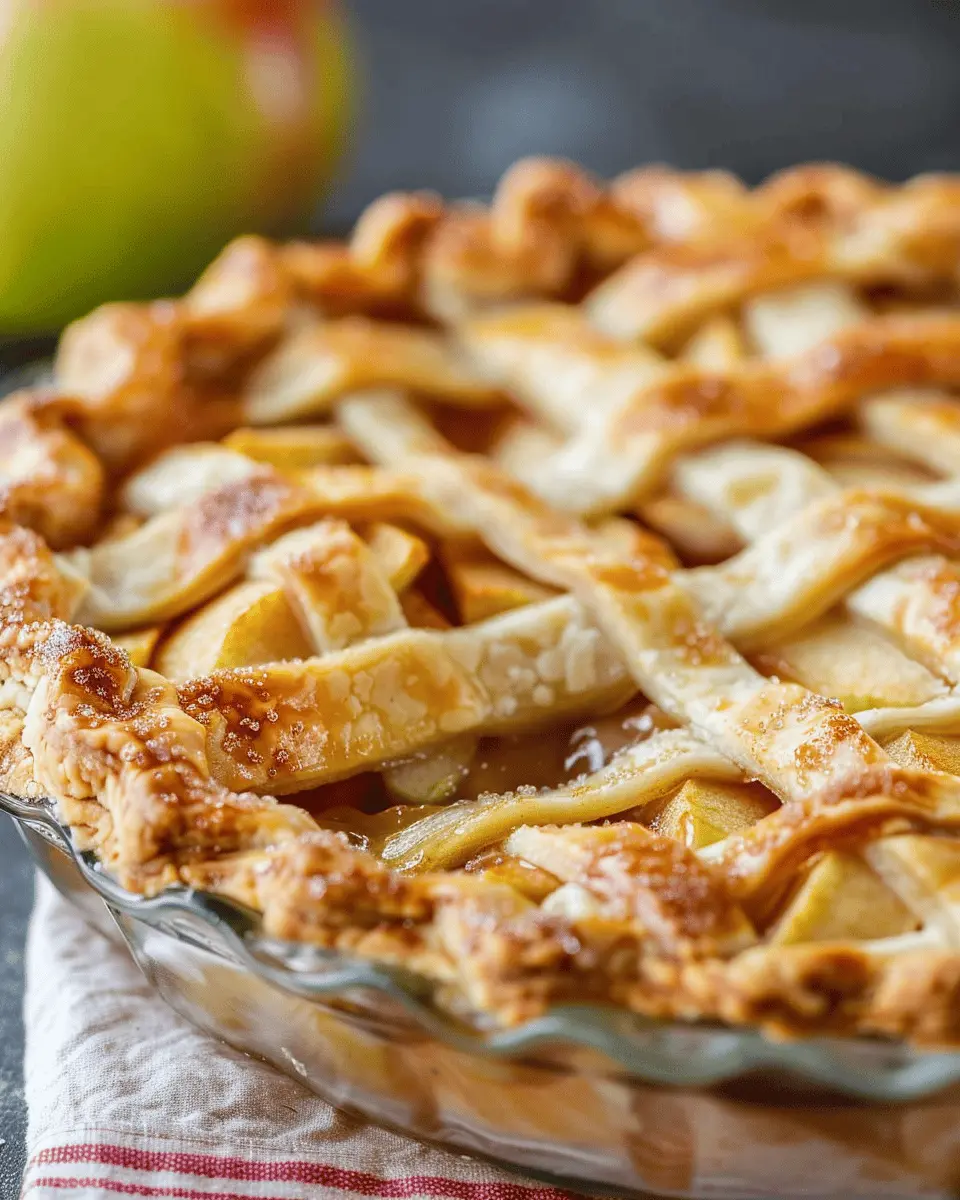 The Best Apple Pie Recipe: A Simple, Indulgent Family Favorite