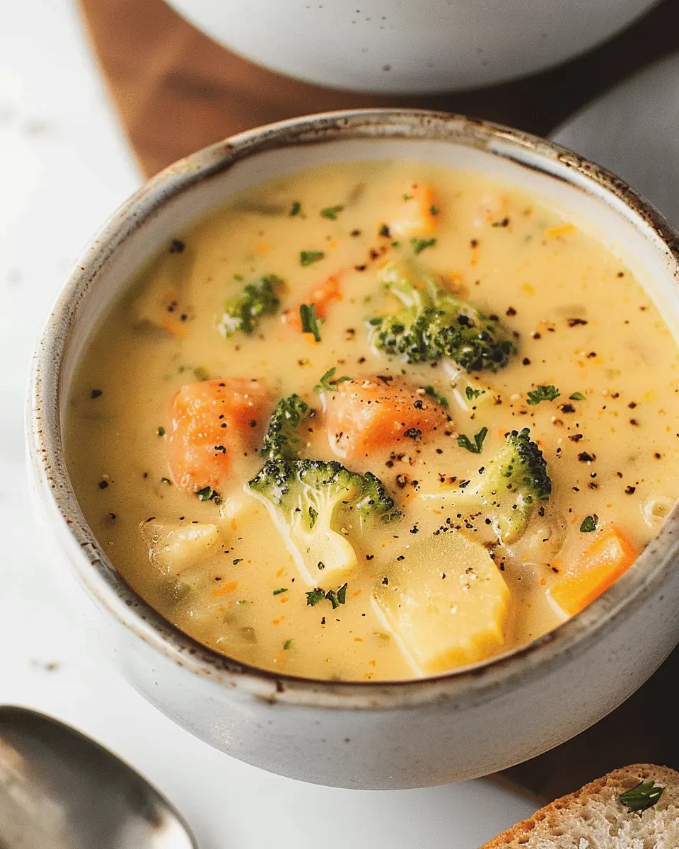 Creamy Vegetable Soup for a Cozy and Healthy Dinner Night