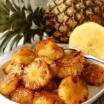 Brown Sugar Roasted Pineapple