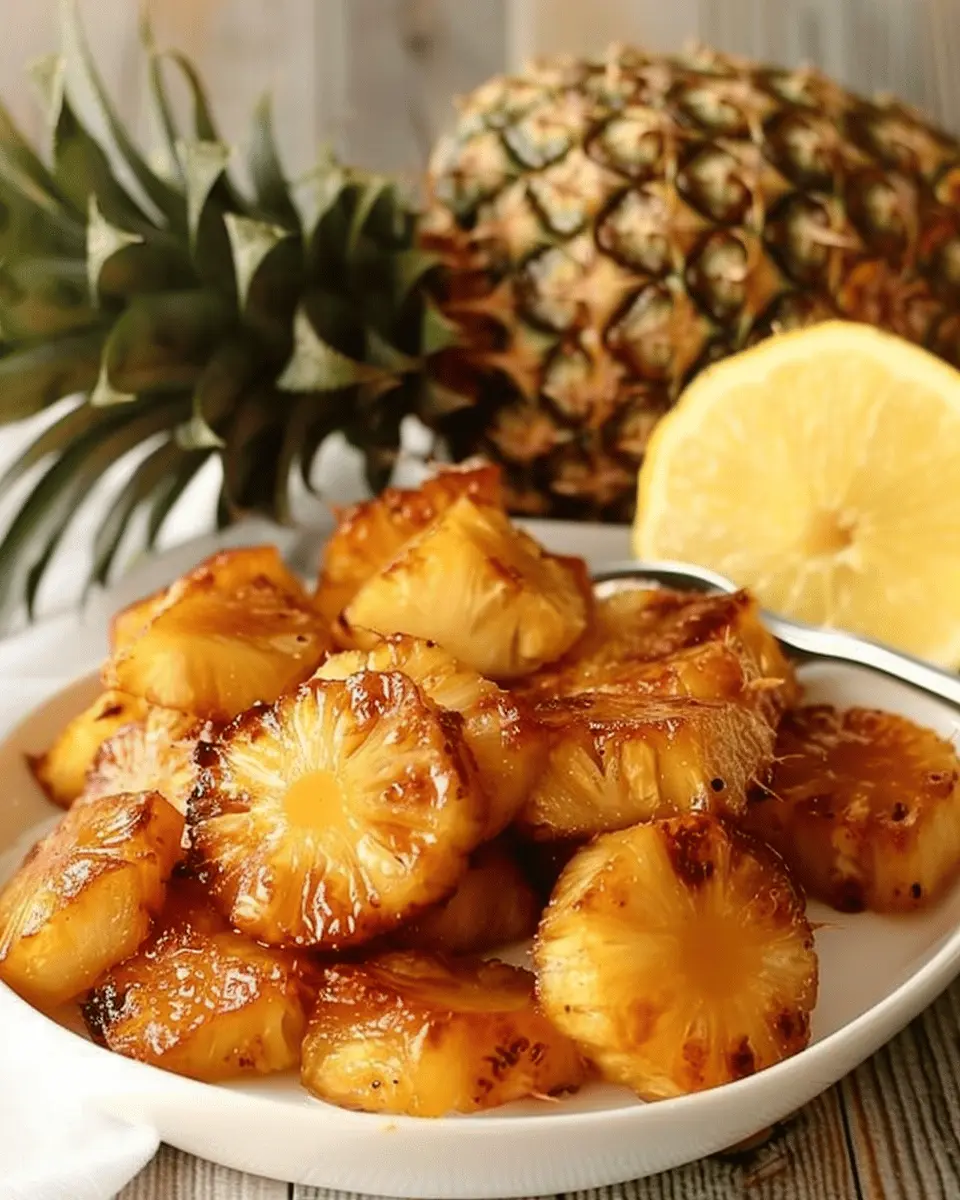 Brown Sugar Roasted Pineapple: A Juicy Twist on Summer Treats