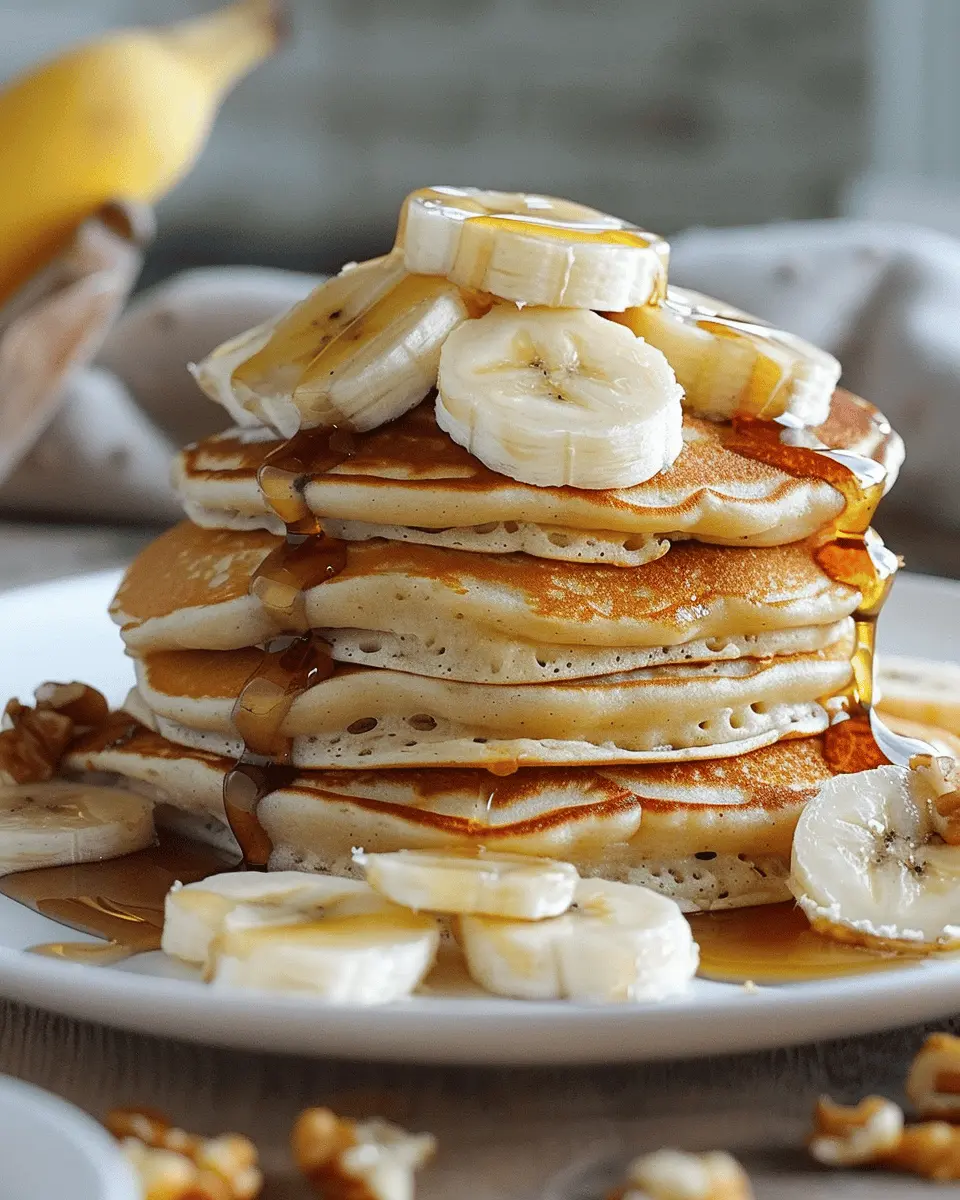Banana Pancakes Recipe