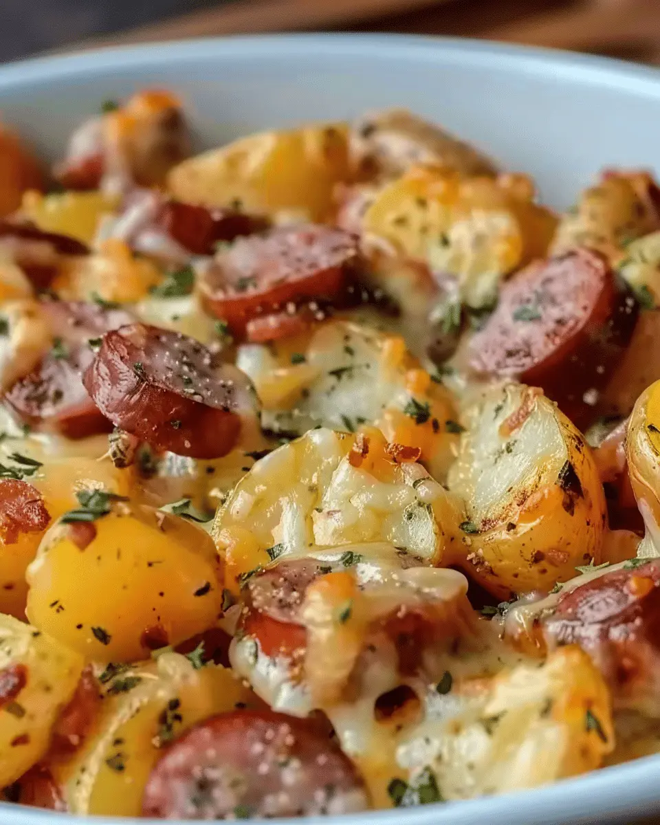 Cheesy Ranch Potatoes and Smoked Sausage: Easy Comfort Food Bliss