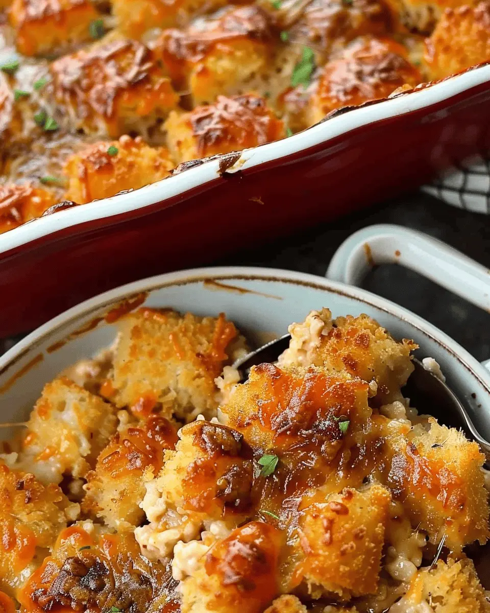 Tater Tot Casserole Recipe: Easy Comfort Food with Turkey Bacon