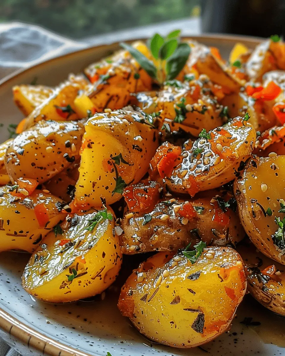 Greek Potatoes Flavorful Joy