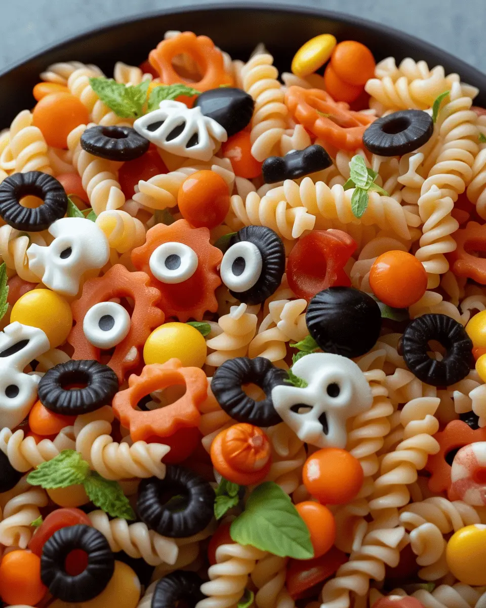 Spooky Halloween Pasta Salad: Fun and Easy Recipe for Everyone