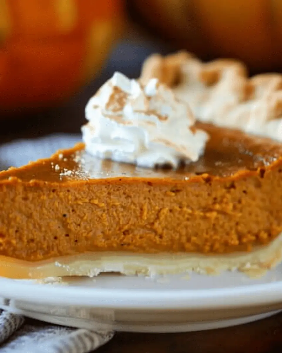 Easy Pumpkin Pie from Scratch with Flaky Crust