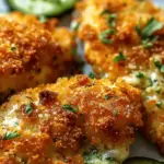 Crispy Dill Pickle Parmesan Chicken