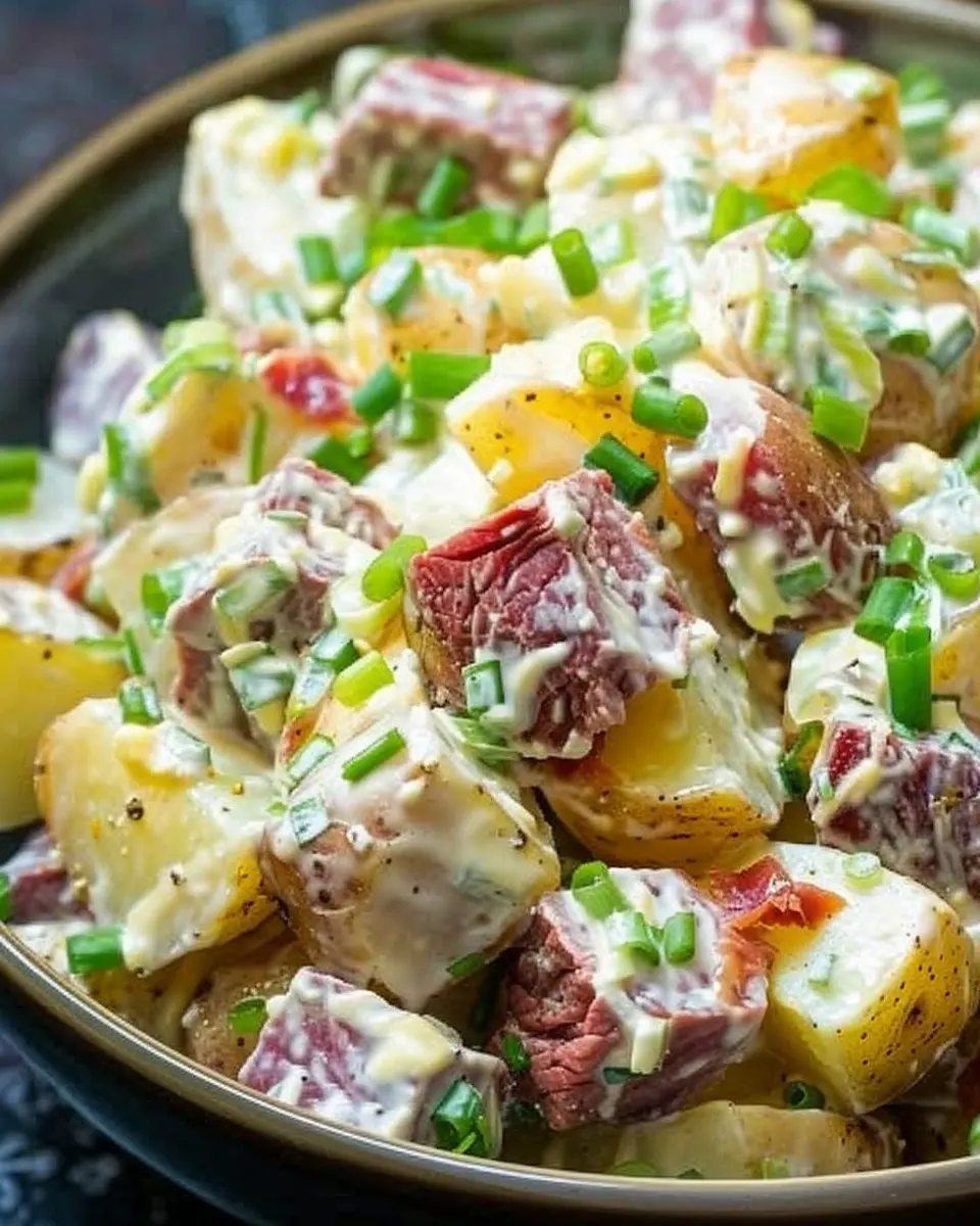 Steakhouse Potato Salad: The Best Turkey Bacon Twist for BBQs