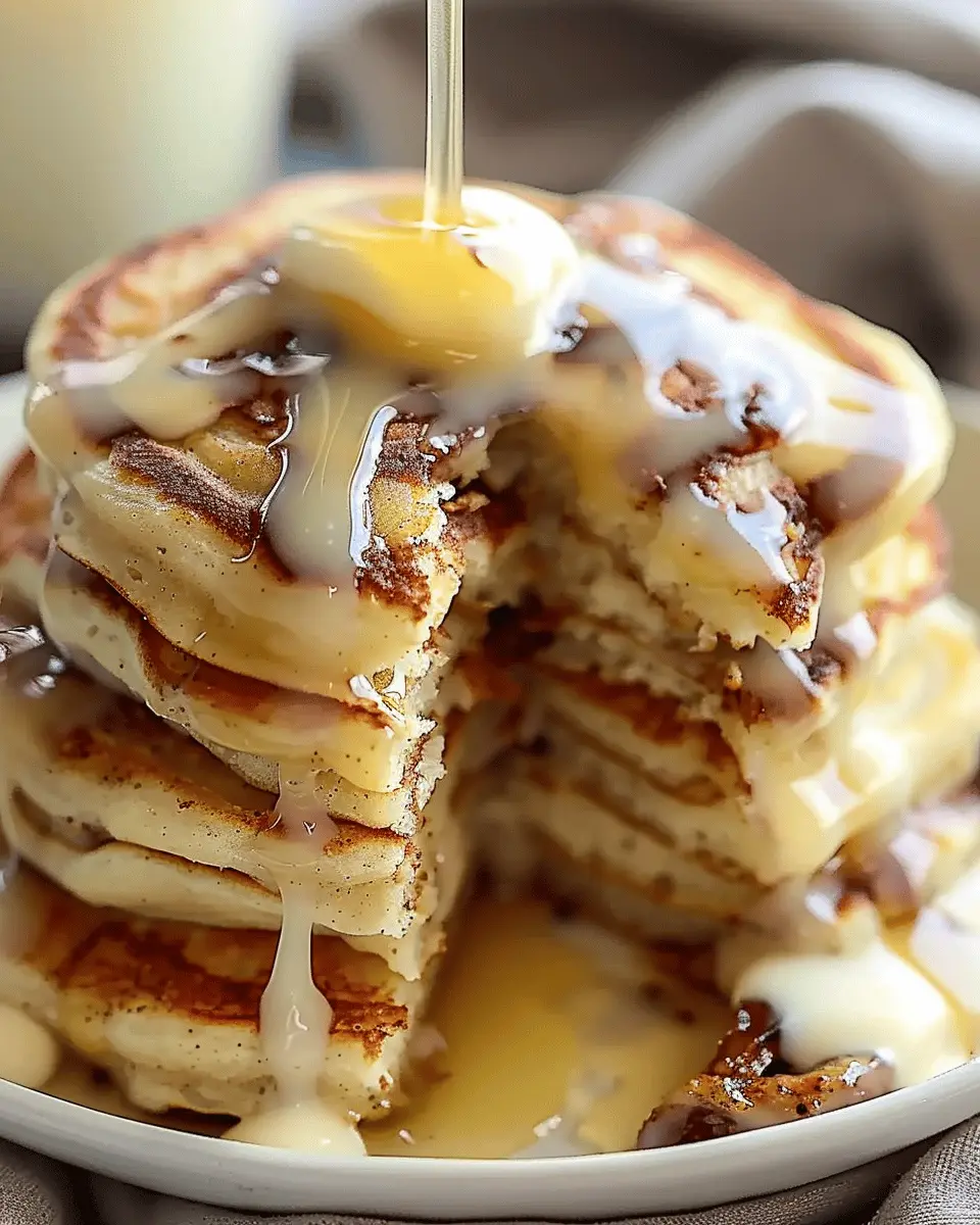 Cinnamon Roll Pancakes Easy Recipe for Sweet Morning Bliss