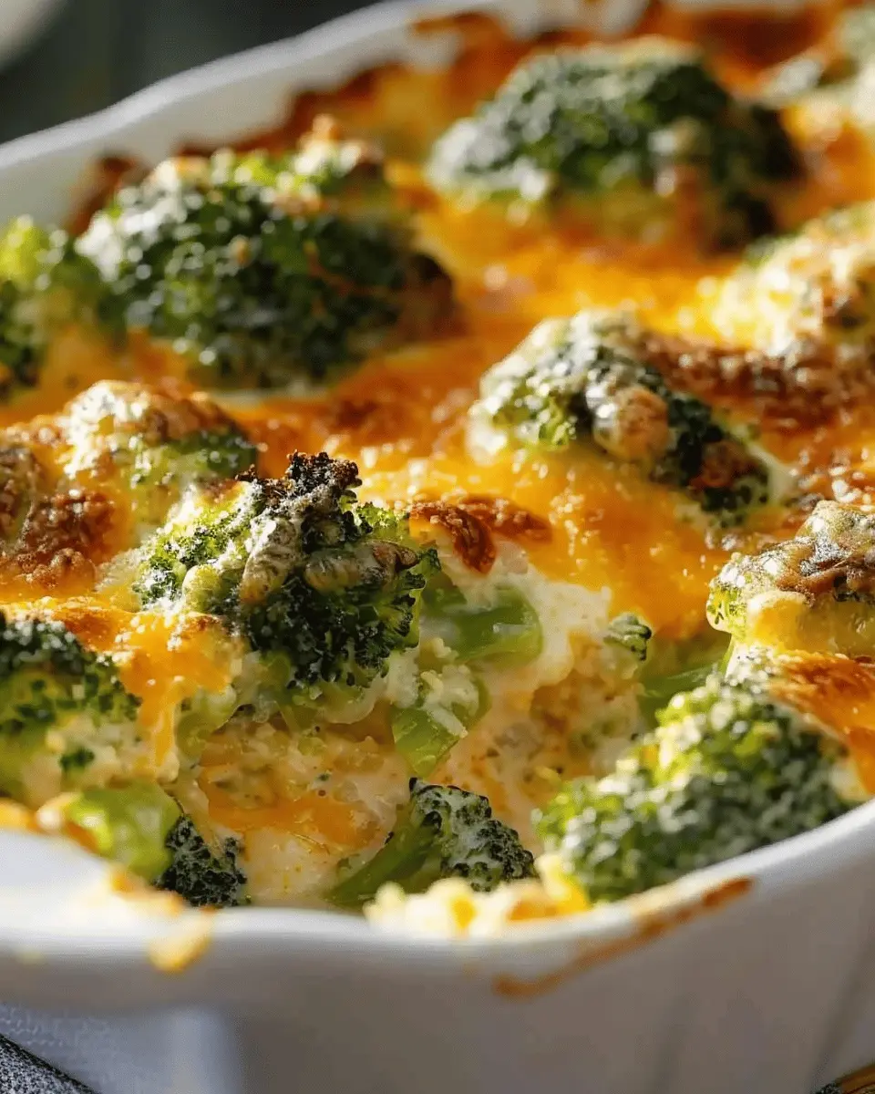 Broccoli and Cheese Casserole: Easy Comfort Food Everyone Loves