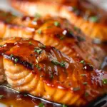 Bourbon Glazed Salmon