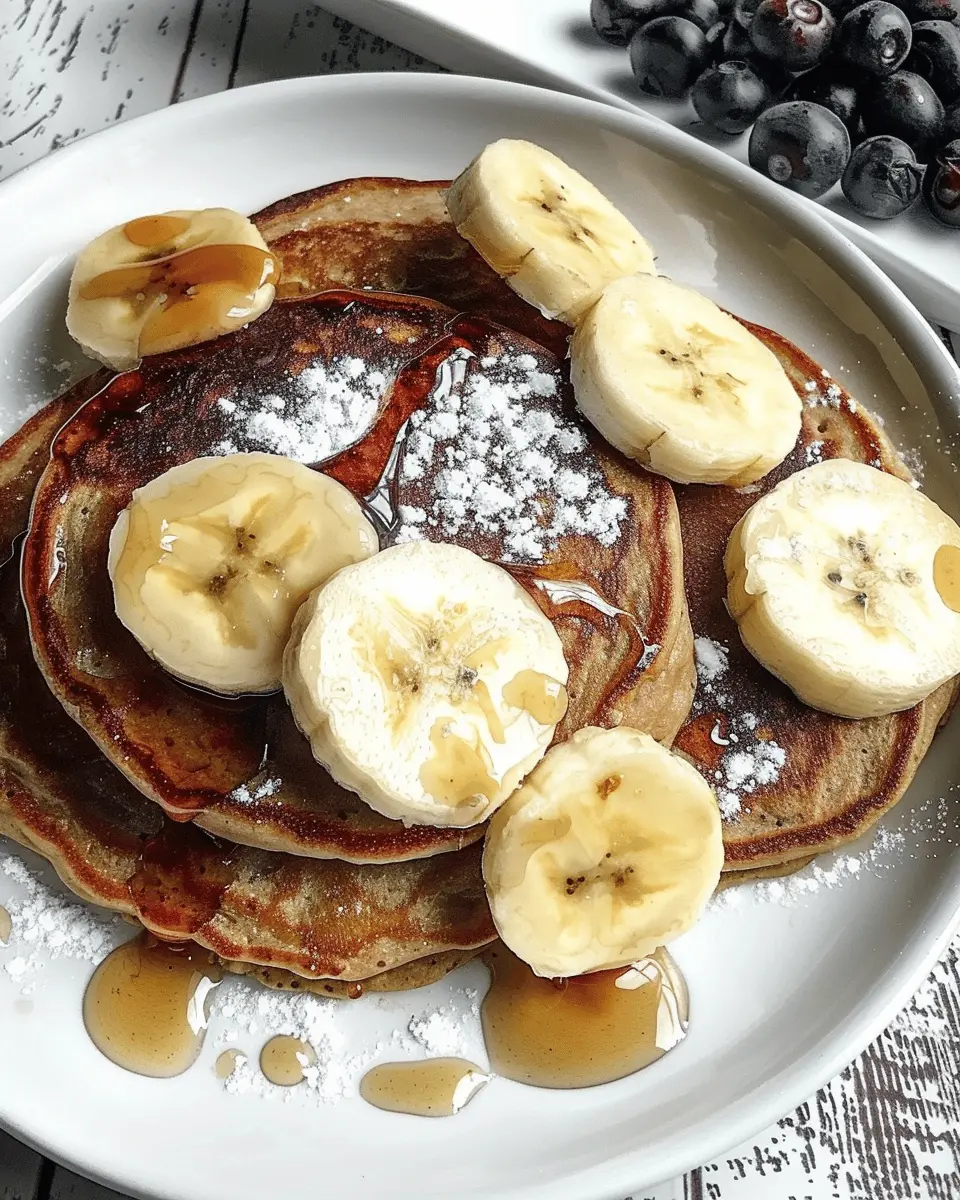 Flourless Banana &amp; Protein Powder Pancakes for a Healthy Start