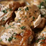 Crockpot Chicken Thighs and Gravy