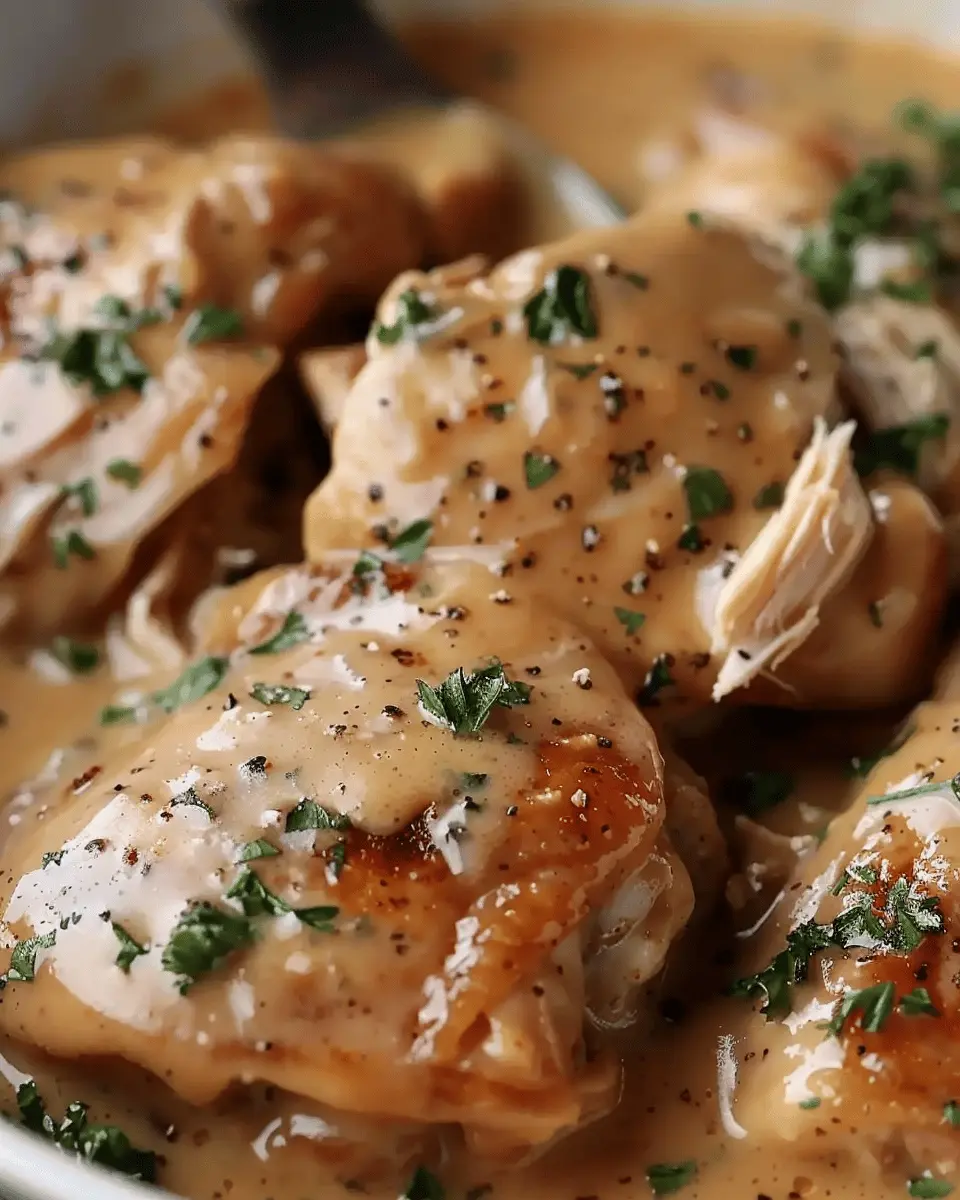 Crockpot Chicken Thighs and Gravy: Easy Comfort Food Delight