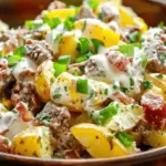 Loaded Beef Ranch Potato Salad