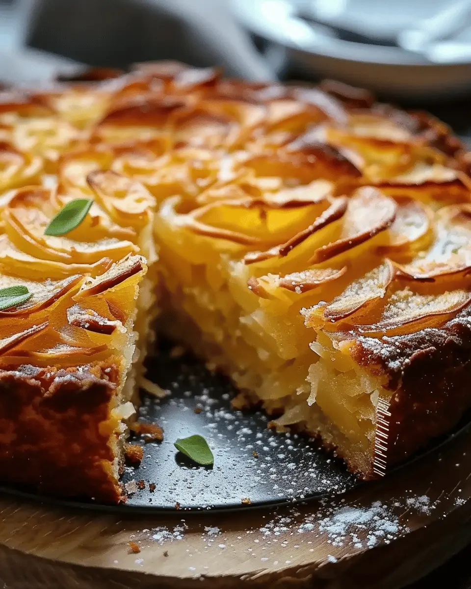 Irresistibly Easy German Potato Cake