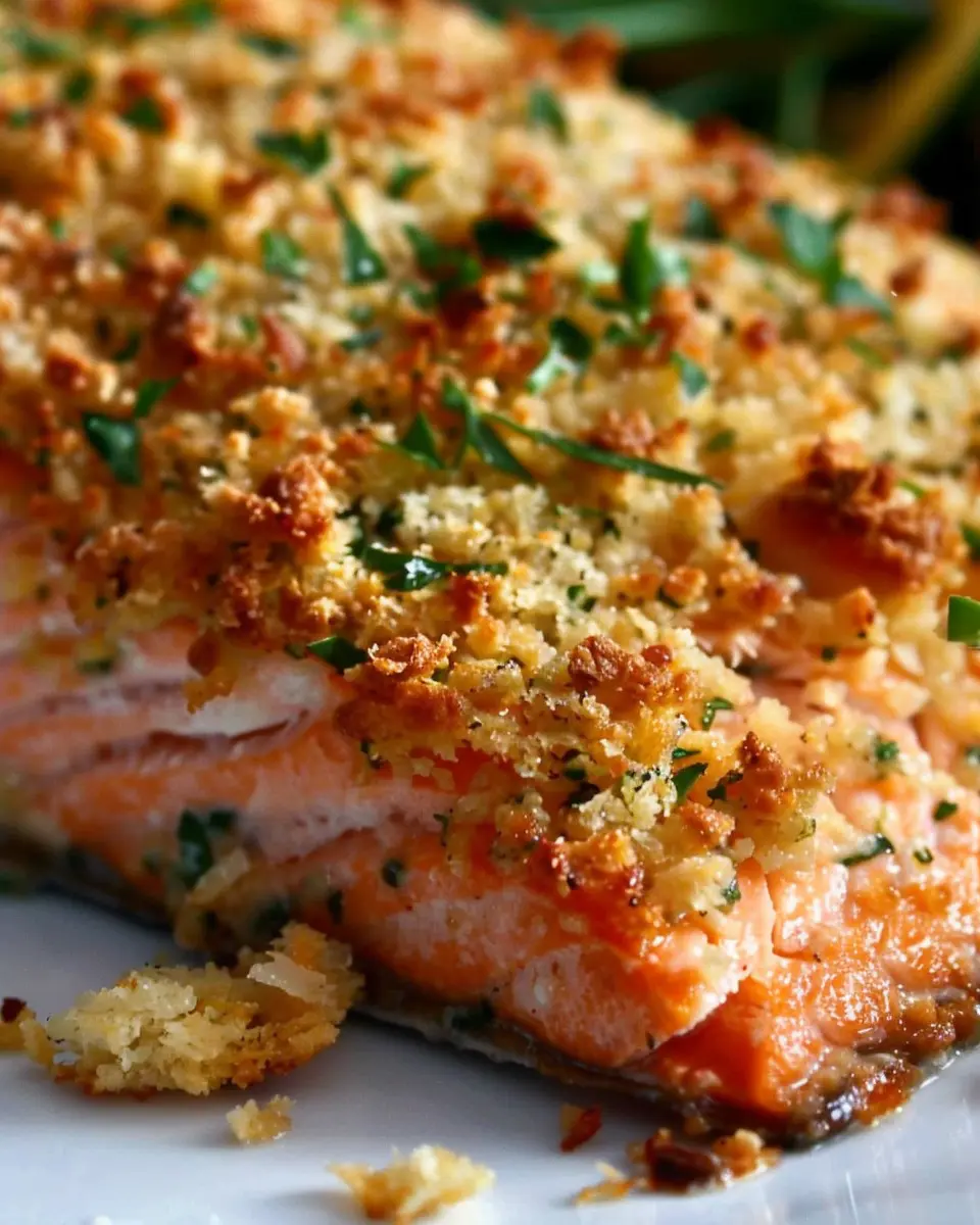 Crispy Parmesan Crusted Baked Salmon: A Delightful Dinner Upgrade