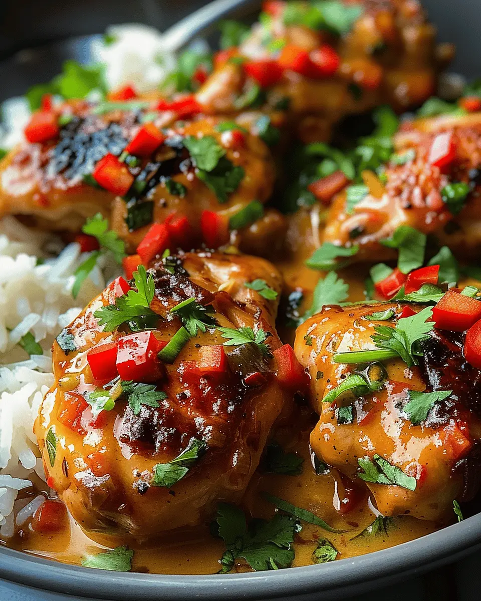 Spicy Brazilian Coconut Chicken: Easy Comfort Food Adventure