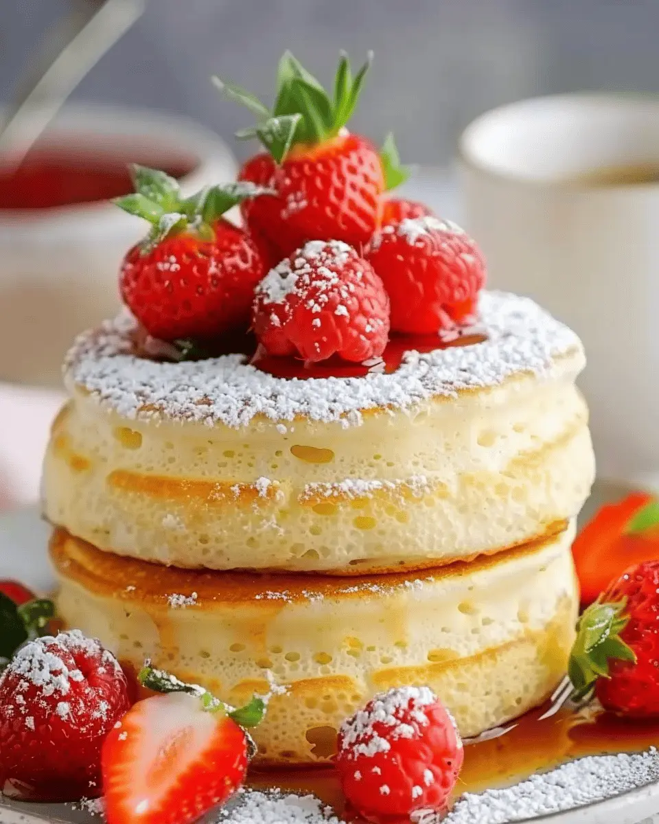 Fluffy Japanese Soufflé Pancakes Recipe: The Best Indulgent Treat