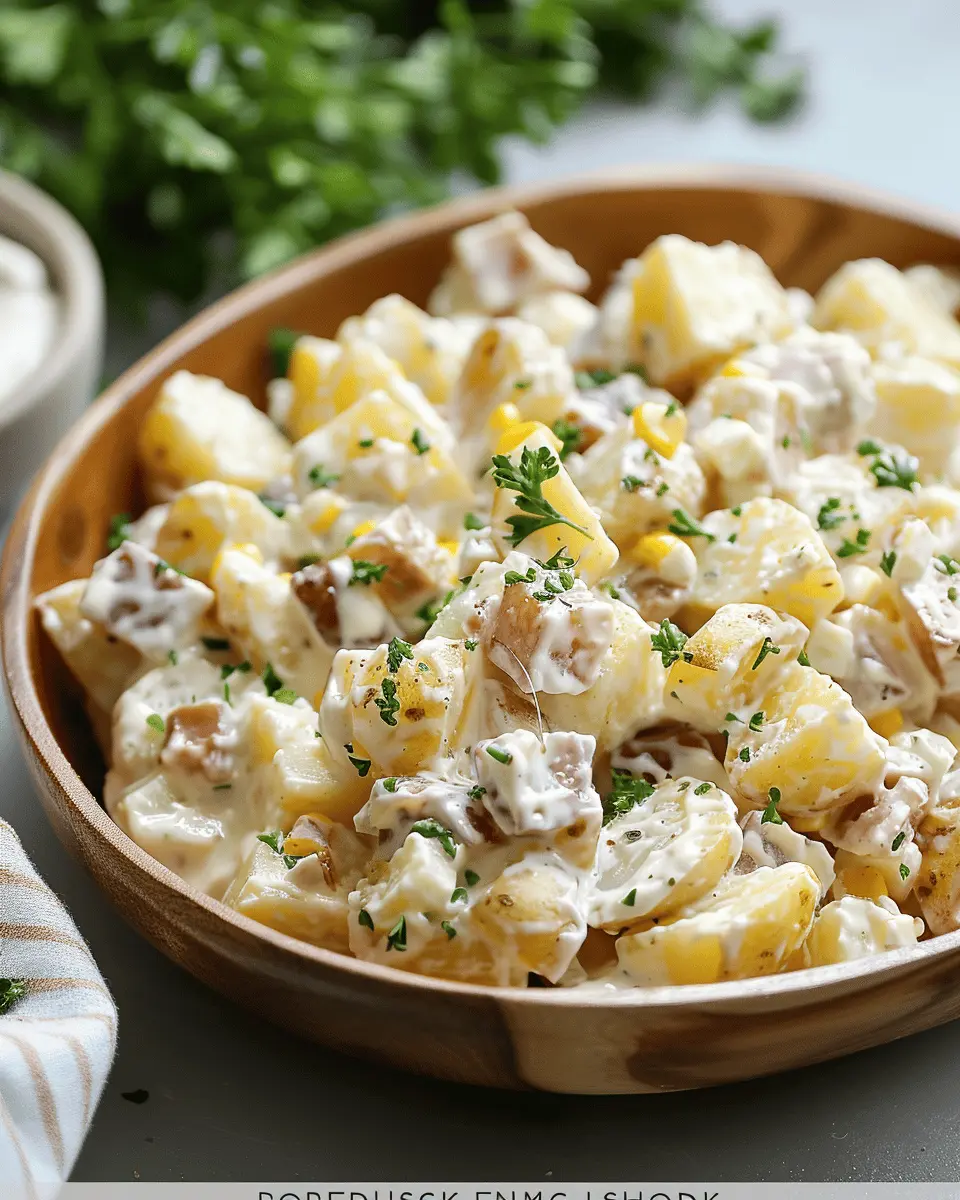 Steakhouse Potato Salad: A Creamy, Flavor-Packed Side Dish