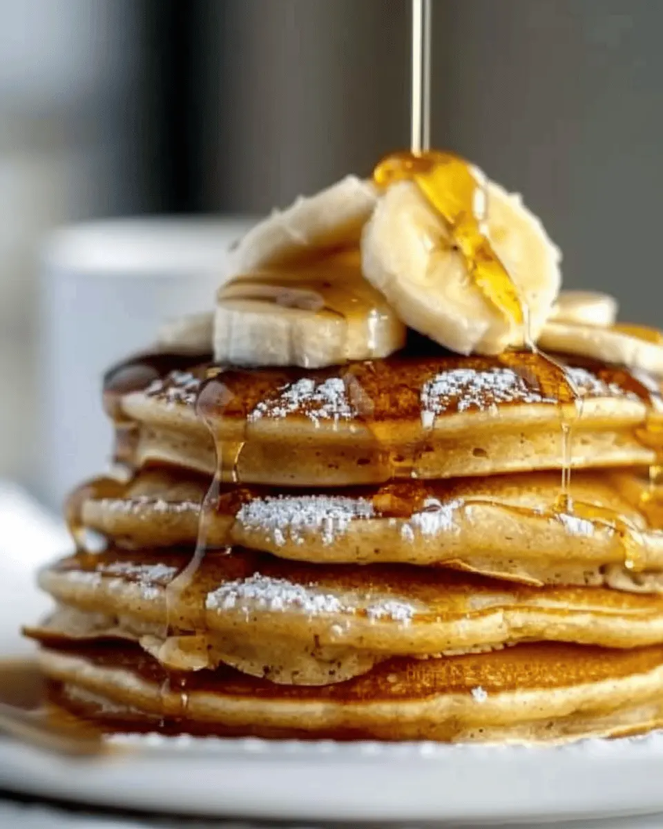 Banana Pancakes: Easy and Delicious with Turkey Bacon Boost