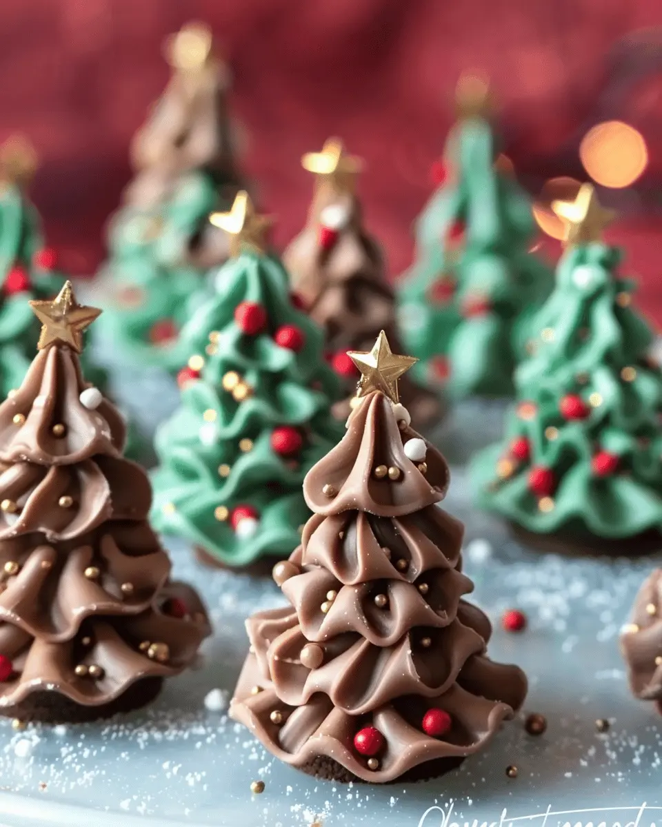 Irresistibly Easy Fudge Christmas Trees for a Sweet Holiday Treat