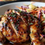 Why Sticky Apple Cider Chicken with Crisp Autumn Slaw Shines
