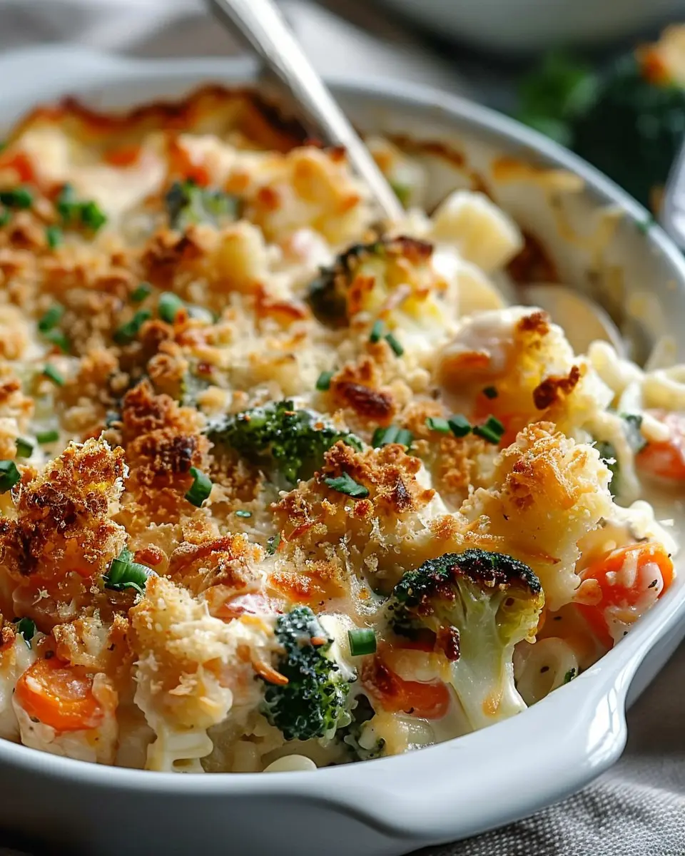 Creamy Winter Vegetable Casserole