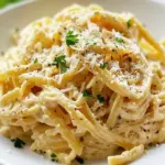 One Pot Creamy Garlic Pasta