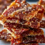 Maple Candied Bacon Crackers