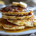 Fluffy Banana Bread Pancakes