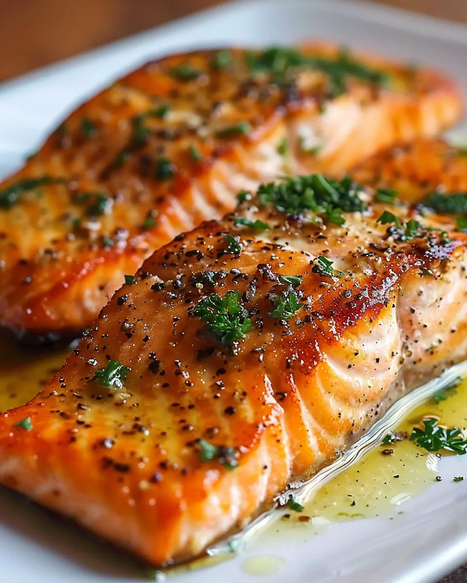Texas Roadhouse-Style Baked Salmon: Juicy Turkey Bacon Twist