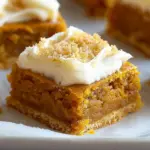 Delight in Paula Deen Pumpkin Bars with Creamy Frosting
