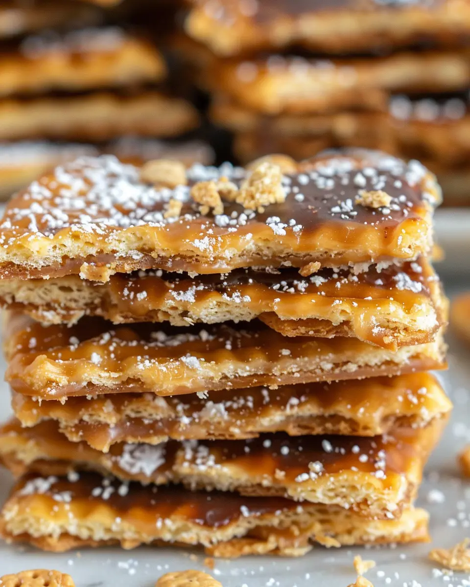 Churro Saltine Toffee