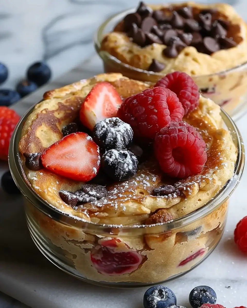 30g protein baked protein pancake bowl: Easy, Delicious, &amp; Nutritious