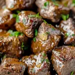 Irresistible Slow Cooker Garlic Butter Beef Bites for Cozy Dinners